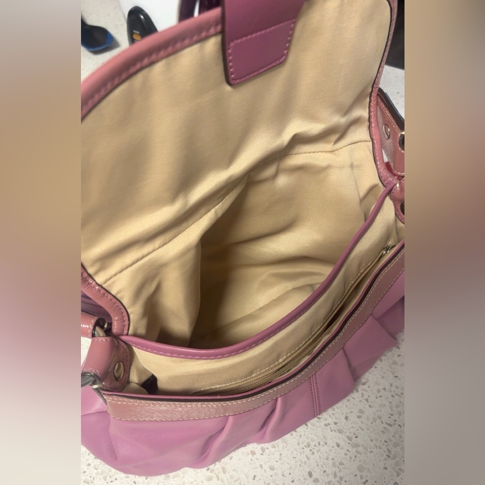 Pink Coach Leather Soho/Shoulder Bag - Picture 4 of 5